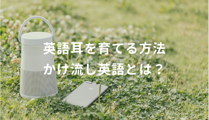 ０歳から英語耳を育てる かけ流し英語 実際に使用したアイテム紹介 こども教育図鑑